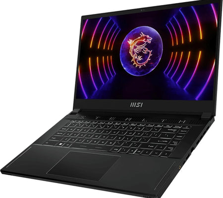 Stealth 15 A13VF 15.6" Laptop, Intel Core I5-13420H, NVIDIA Geforce RTX 4060, 16GB RAM, 512GB SSD, Core Black, Windows 11 Home