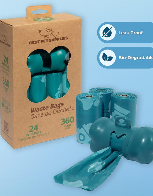 Load image into Gallery viewer, Dog Poop Bags for Waste Refuse Cleanup, Doggy Roll Replacements for Outdoor Puppy Walking and Travel, Leak Proof and Tear Resistant, Thick Plastic
