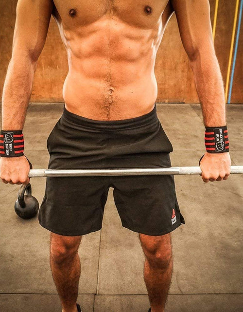 Load image into Gallery viewer, Wrist Wraps Weightlifting for Men &amp; Women - Weight Lifting Wrist Wrap Set of 2 Forcrossfit and Cross Training (12" or 18") + Includes Carrying Bag
