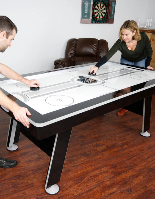 Load image into Gallery viewer, 80” Power Play 2-In-1 Air Hockey Table with Table Tennis Top
