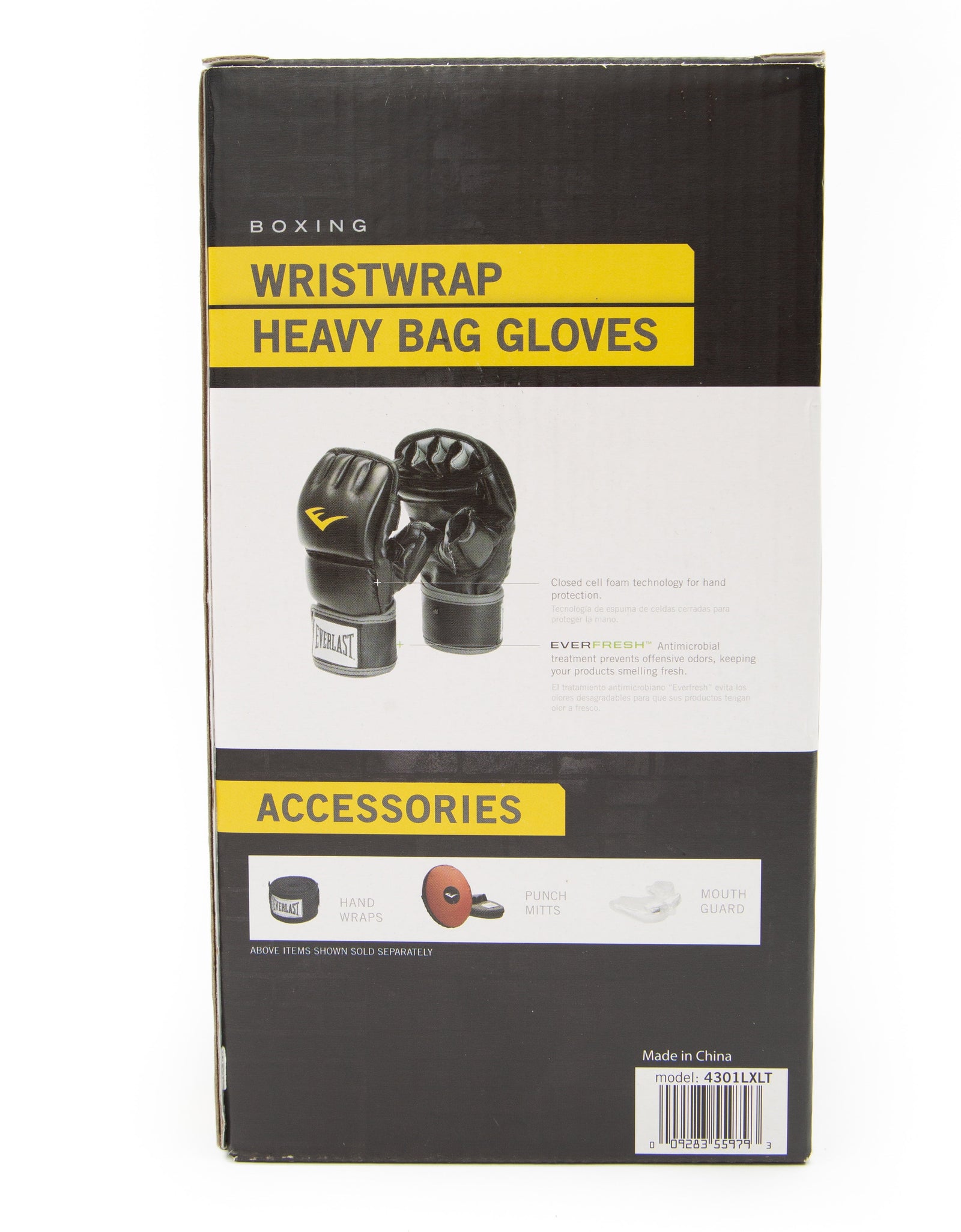 Boxing Wristwrap Heavy Bag Gloves Black