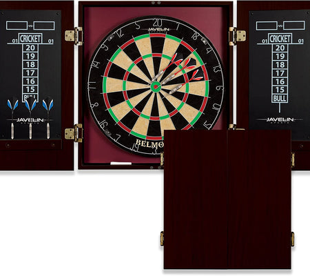 Bristle Dartboard and Cabinet Sets- Features Easy Assembly - Complete with All Accessories