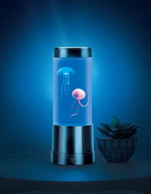 Load image into Gallery viewer, Jellyfish Lamp Motion &amp; Multicolor Leds - Easy Mode Switching, USB Powered - 9"
