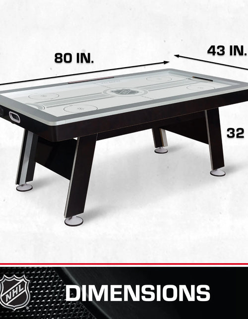 Load image into Gallery viewer, 80” Power Play 2-In-1 Air Hockey Table with Table Tennis Top
