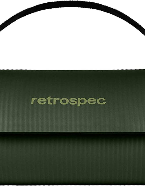 Load image into Gallery viewer, Solana Yoga Mat 1" &amp; 1/2" Thick W/Nylon Strap for Men &amp; Women - Non Slip Exercise Mat for Yoga
