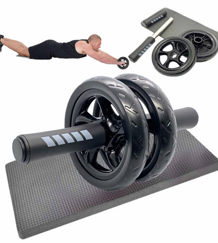 Ab Roller Wheel Abdominal Fitness Gym Exercise Equipment Core Workout Training