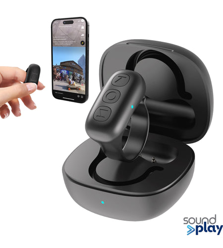 Smart Remote Ring, Bluetooth Tiktok Scrolling Ring