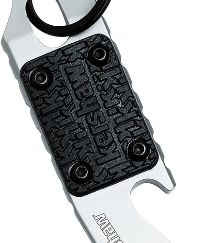 PT-1 (8800X) Compact Keychain Multifunction Tool Made of 8Cr13Mov Stainless Steel; Features Bottle Opener, Flathead Screwdriver, Mini Pry Bar and Lanyard Hole; 0.8 Oz., 2.75 In. Overall Length