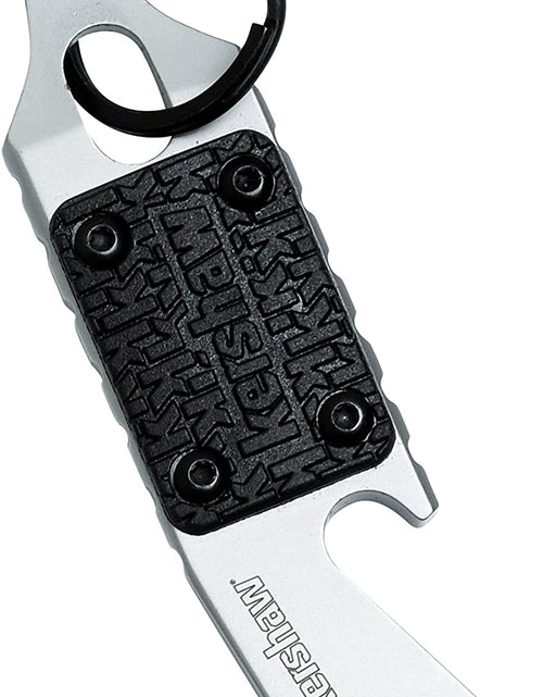 Load image into Gallery viewer, PT-1 (8800X) Compact Keychain Multifunction Tool Made of 8Cr13Mov Stainless Steel; Features Bottle Opener, Flathead Screwdriver, Mini Pry Bar and Lanyard Hole; 0.8 Oz., 2.75 In. Overall Length
