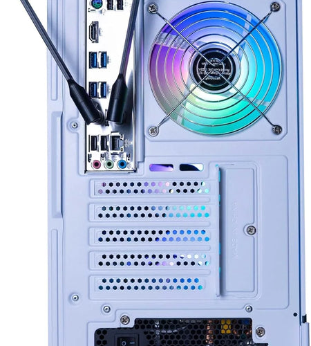 Castle Prebuilt Gaming PC - AMD Ryzen 5 5600G CPU (4.4Ghz Turbo) | Radeon Vega 7 Igpu (4GB) | 1TB M.2 Nvme SSD Storage | 16GB DDR4 RAM | Windows 11 Gaming Desktop Computer | 5G-Wifi + BT