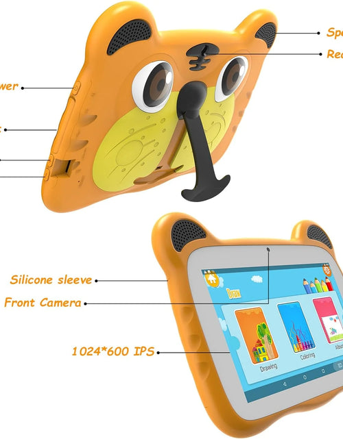Load image into Gallery viewer, Kids Tablet 7 Inch Tablet for Kids Android 12 Toddler Tablet 2GB RAM+32GB ROM Wifi Tablet Pre Installed &amp; Parent Control Learning Education Tablet Dual Camera IPS Touch Screen
