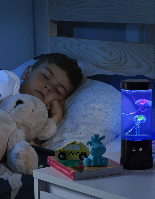 Load image into Gallery viewer, Jellyfish Lamp Motion &amp; Multicolor Leds - Easy Mode Switching, USB Powered - 9"
