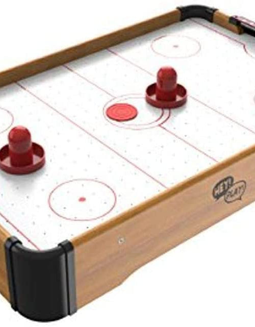 Load image into Gallery viewer, Mini Arcade Air Hockey Table- a Toy for Girls and Boys by  Fun Table- Top Game for Kids, Teens, and Adults- Battery-Operated (22 Inches)
